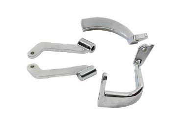 Footboard Mount Bracket Set Chrome 1983 / 2008 FLT