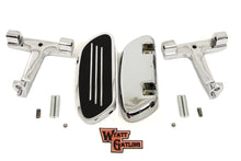 Load image into Gallery viewer, Wyatt Gatling Chrome Passenger Footboard Kit 1993 / UP FLT