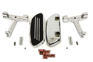 Wyatt Gatling Chrome Passenger Footboard Kit 1993 / UP FLT