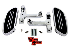 Wyatt Gatling Chrome Passenger Footboard Kit 1993 / UP FLT