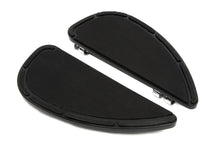 Load image into Gallery viewer, Black Oval Driver Footboard Set 1980 / UP FLT 1980 / UP FLT 1986 / UP FLST