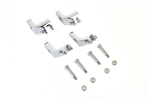 Driver Footboard Relocator Kit Chrome 2017 / UP FLHR 2017 / UP FLHRC 2017 / UP FLTRX 2017 / UP FLHTK 2017 / UP FLTRXS 2017 / UP FLHTCU 2017 / UP FLHX 2017 / UP FLTRU 2017 / UP FLHTKL 2017 / UP FLHXS 2017 / UP FLHRXS
