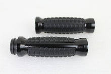 Load image into Gallery viewer, Alligator Style Grip Set Black 1982 / 1984 FL 1982 / 1984 FX 1982 / 1995 XL 1984 / 1995 FXST 1986 / 1995 FLST 1982 / 1994 FXR 1991 / 1995 FXD 1979 / 1995 FLT