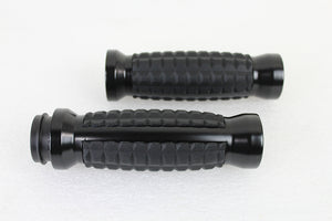 Alligator Style Grip Set Black 1982 / 1984 FL 1982 / 1984 FX 1982 / 1995 XL 1984 / 1995 FXST 1986 / 1995 FLST 1982 / 1994 FXR 1991 / 1995 FXD 1979 / 1995 FLT