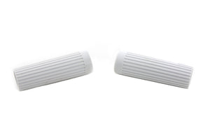 Replica Rib Style White Grip Set 1962 / 1965 FL 1962 / 1965 XL