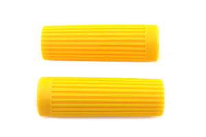 Yellow Grip Set Original Rib Style 1962 / 1965 FL 1963 / 1965 XL