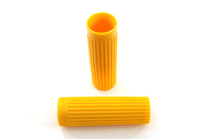 Yellow Grip Set Original Rib Style 1962 / 1965 FL 1963 / 1965 XL