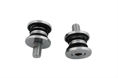 Flush Mount Top Triple Tree Bushing Kit Chrome 0 /  Custom application