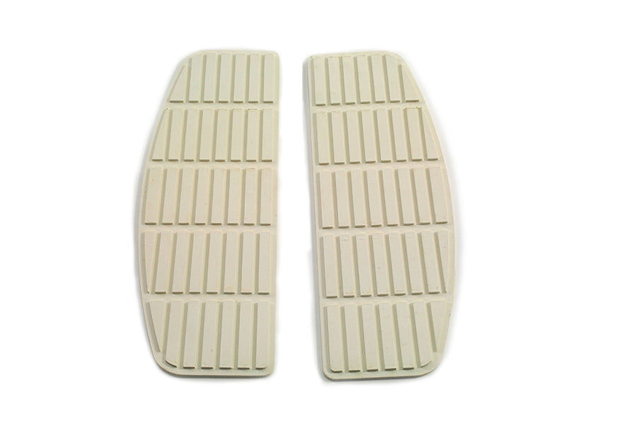 Footboard White Mat Set 1966 / 1986 FL 1980 / 1990 FLT 1980 / 1990 FLT 1986 / 1990 FLST