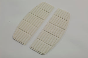 Footboard White Mat Set 1966 / 1986 FL 1980 / 1990 FLT 1980 / 1990 FLT 1986 / 1990 FLST