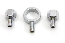 Load image into Gallery viewer, Chrome Gas Tank Fitting Kit 1941 / 1949 FL 1940 / 1949 WL 1940 / 1948 UL 1940 / 1949 G 1940 / 1940 EL