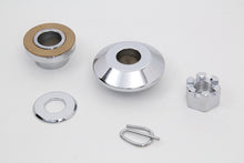 Load image into Gallery viewer, Front Axle Spacer Kit Smooth Style Chrome 1997 / 1999 FLSTS