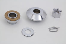 Load image into Gallery viewer, Front Axle Spacer Kit Smooth Style Chrome 1997 / 1999 FLSTS