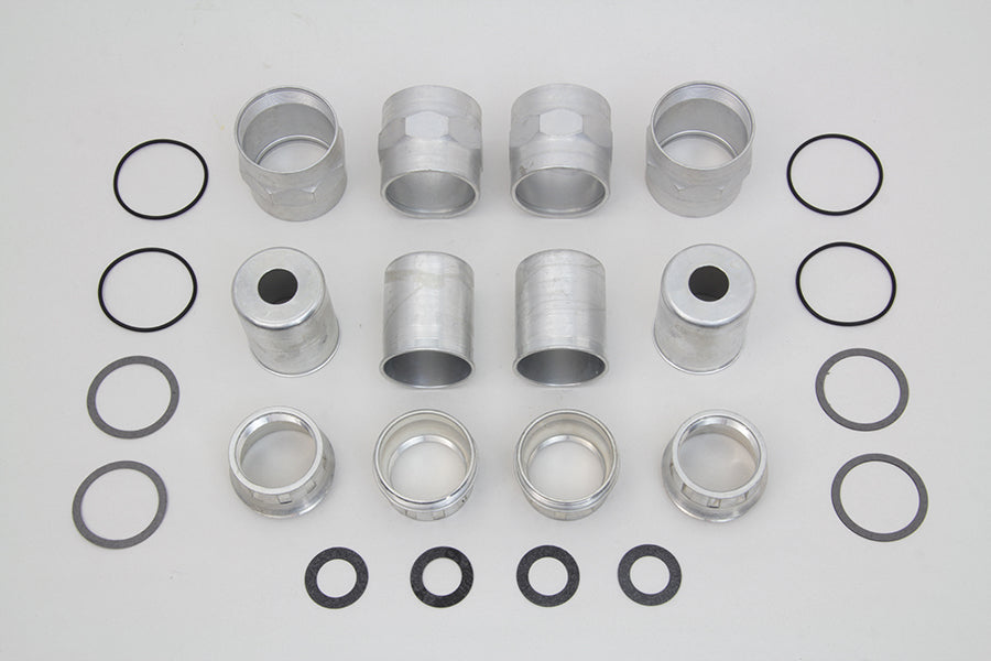 Cadmium Plated Valve Cover Set 1937 / 1938 UL