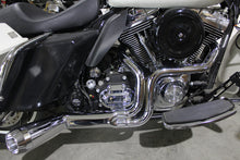 Load image into Gallery viewer, FLT Offset Megaphone 2:1 1-3/4 Exhaust Chrome with Chrome 2006 / 2016 FLT