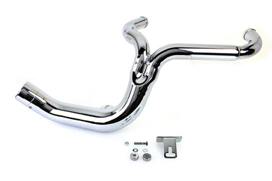 FLT 2:1 Lake Style Exhaust System Chrome 1995 / 2006 FLT