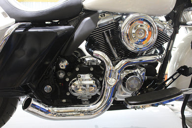 FLT 2:1 Lake Style Exhaust System Chrome 2007 / 2016 FLT