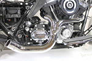 FLT 2:1 Lake Style Exhaust System Chrome 2007 / 2016 FLT