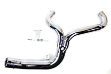 Load image into Gallery viewer, FLT 2:1 Lake Style Exhaust System Chrome 2007 / 2016 FLT