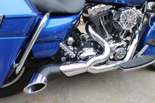 Load image into Gallery viewer, 2:1 Exhaust Header Set Black 1996 / 2016 FLT