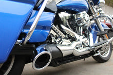 Load image into Gallery viewer, 2:1 Exhaust Header Set Black 1996 / 2016 FLT