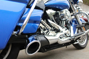 2:1 Exhaust Header Set Black 1996 / 2016 FLT