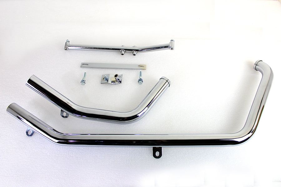 Exhaust Header Set Chrome 1995 / 1999 FXST Evolution