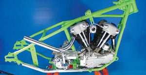 Exhaust Header Set Upsweep 1941 / 1947 FL