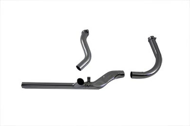 2 into 1 Chrome Exhaust Header Set 1966 / 1969 FL