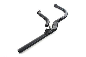 2 into 1 Black Exhaust Header Set 1966 / 1969 FL
