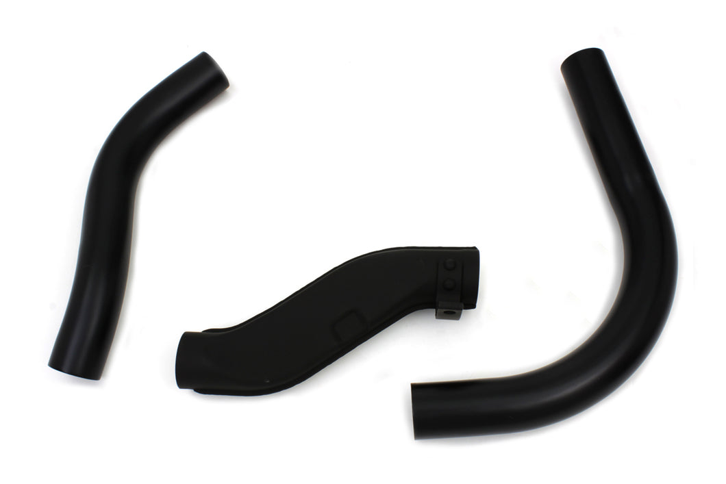 Knucklehead Exhaust Header Set Black 1936 / 1940 EL 1941 / 1947 FL