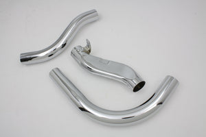 Knucklehead Exhaust Header Set Chrome 1936 / 1940 EL 1941 / 1947 FL