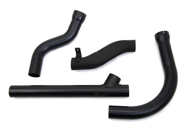 Panhead Exhaust Header Set Black 1958 / 1964 FL