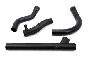 Panhead Exhaust Header Set Black 1958 / 1964 FL