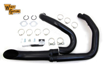 Load image into Gallery viewer, Wyatt Gatling 1-3/4 2 into 1 Exhaust Header Set Black 2004 / 2013 XL