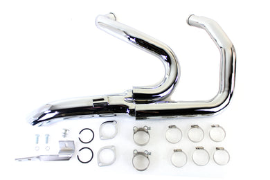 Wyatt Gatling 1-3/4 2 into 1 Exhaust Header Set Chrome 2014 / UP XL