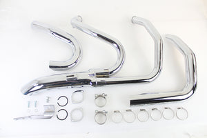 Wyatt Gatling 1-3/4 2 into 1 Exhaust Header Set Chrome 2014 / UP XL