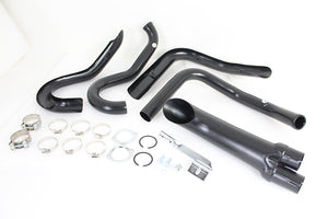 Wyatt Gatling 1-3/4 2 into 1 Exhaust Header Set Black 2014 / UP XL