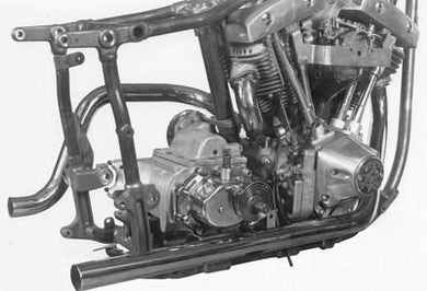 Dual Crossover Chrome Exhaust System 1948 / 1964 FL