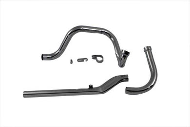 Dual Crossover Chrome Exhaust System 1965 / 1965 FL