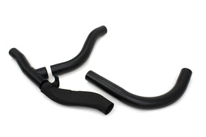 Replica 2 into 1 Black Exhaust Pipe Header Set 1936 / 1940 EL 1941 / 1947 FL
