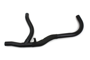 Replica 2 into 1 Black Exhaust Pipe Header Set 1936 / 1940 EL 1941 / 1947 FL