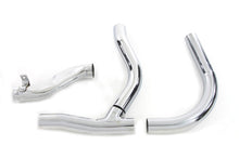 Load image into Gallery viewer, Replica 2 into 1 Chrome Exhaust Pipe Header Set 1936 / 1940 EL 1941 / 1947 FL