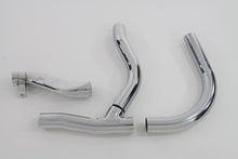 Load image into Gallery viewer, Replica 2 into 1 Chrome Exhaust Pipe Header Set 1936 / 1940 EL 1941 / 1947 FL