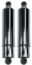 Load image into Gallery viewer, Full Cover Shock Absorbers Big Twin 58 / 72 W / 1 / 2&quot; Studs Chrome 13.5&quot; Length Replaces HD 54500-67
