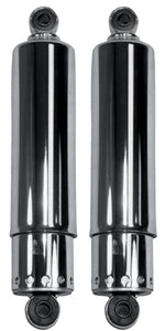 Full Cover Shock Absorbers Big Twin 58 / 72 W / 1 / 2" Studs Chrome 13.5" Length Replaces HD 54500-67