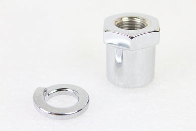 Front Axle Nut and Washer Kit Chrome Plated 1952 / 1956 K 1952 / 1956 KH 1957 / 1972 XL 1957 / 1972 XLH 1957 / 1972 XLCH