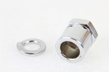 Load image into Gallery viewer, Front Axle Nut and Washer Kit Chrome Plated 1952 / 1956 K 1952 / 1956 KH 1957 / 1972 XL 1957 / 1972 XLH 1957 / 1972 XLCH