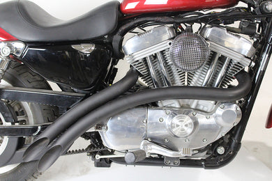 Curved Radius Exhaust Header Set Black 2007 / UP XL