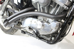 Curved Radius Exhaust Header Set Black 2007 / UP XL